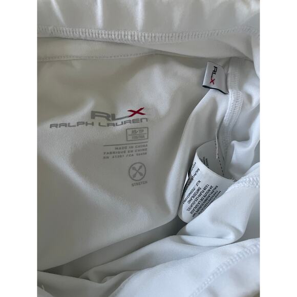 RLX Ralph Lauren White Performance Skort XS | Tennis Golf Active Athletic Skirt - Picture 9 of 10
